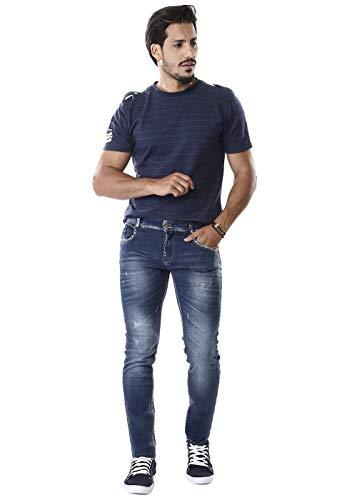 Calça masculina Skinny, Sawary Jeans, Masculino, Jeans, 42