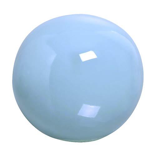 Esfera G G Lisa Ceramicas Pegorin Azul Bebe