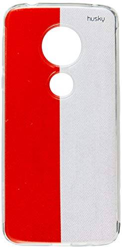 Capa Personalizada para Moto G6 Play - Bandeira Polônia, Husky, Proteção Completa (Carcaça+Tela), Colorido