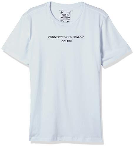 Camiseta Connected Generation, Colcci, Masculino, Branco, G