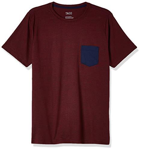 Camiseta, Taco, Gola Olimp.Est. Especial, Masculino, Vermelho (Vinho), G