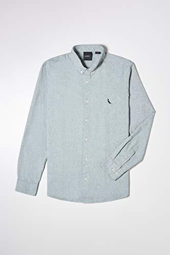 Camisa Pf Oxford Color Reserva, Masculino, Verde, M