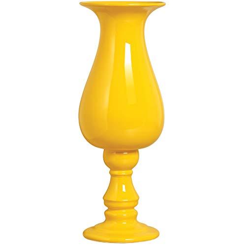 Vaso Cerimonial Ceramicas Pegorin Amarelo No Voltagev