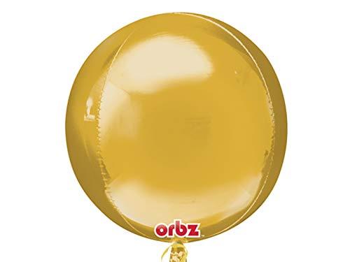 Balao Met Decorator Bola Dourado - Pacote Com 01 Un Regina Ouro