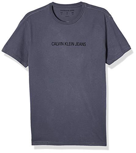 Camiseta Básica, Calvin Klein, Masculino, Índigo, GGG