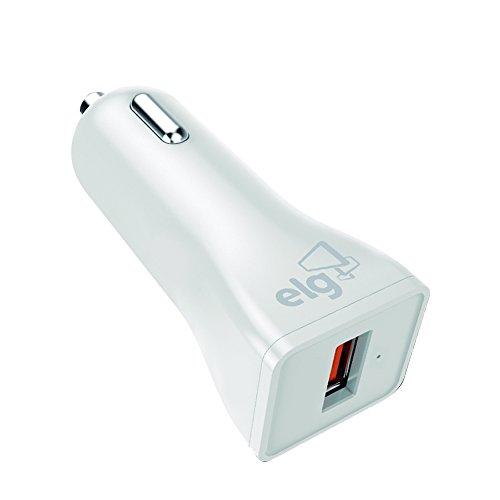 Carregador USB, Elg, CC1S-QC3, Branco