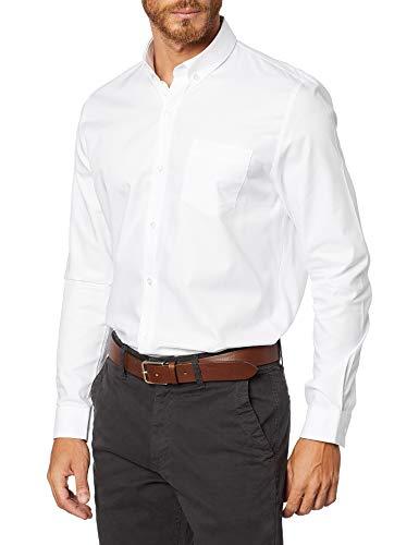 Camisa Regular Fit, Lacoste, Masculino, Branco, 39