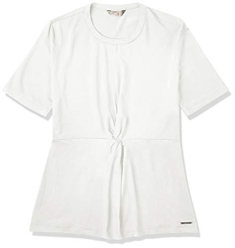 Blusa Transpassada na Frente, Colcci, Feminino, Branco (Branco /Off Shell), M