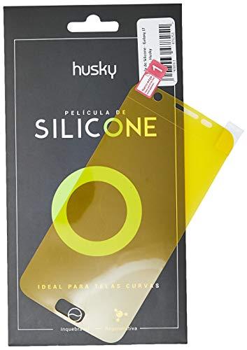 Husky Película de Silicone para Galaxy J7 Pro (2017), Transparente