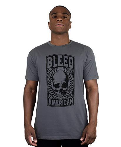 Camiseta Caeser, Bleed American, Masculino, Chumbo, G