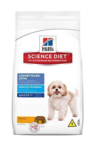Ração Hill's Science Diet para Cães Adulto 7+ Pedaços Pequenos - 3kg