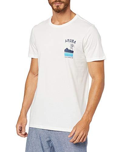 Camiseta Slim, Colcci, Masculino, Branco Amarelado (Off Shell), P