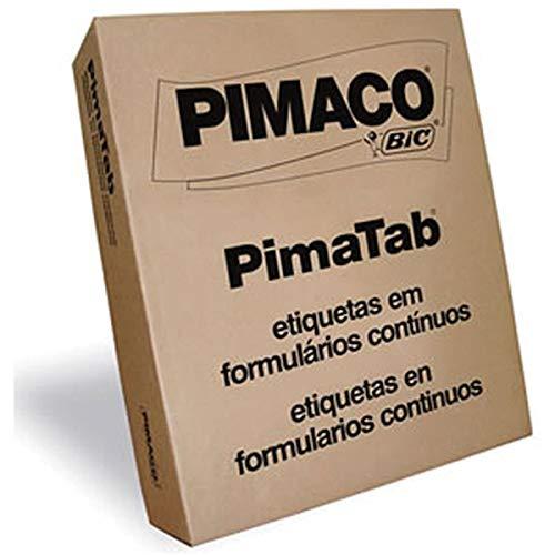 Etiqueta de Formaulário Contínuo 107x48, BIC, Pimaco, PimaTab, 874933, Branco, 3000 Etiquetas