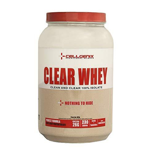 Whey Protein 100% Isolate Clear 907g - Chocolate - Cellgenix