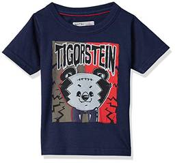 Camiseta, Tigor T. Tigre, Infantil, Bebê Menino, Azul Marinho, 1