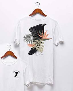 Camiseta Quilha Leaf Branca Tamanho:M