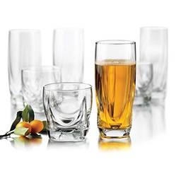 Imperial Jogo com 16 Copos Whisky/Drink Libbey Transparente