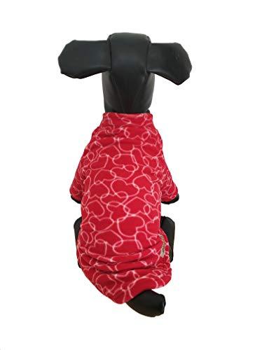 Blusa Fábrica Pet para Cães, 16, Vermelho