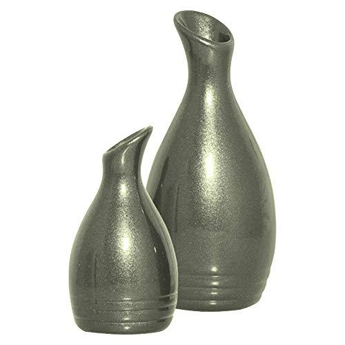 Duo Vasinhos Mini Classic Ceramicas Pegorin Ônix