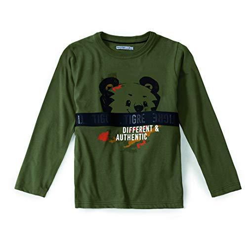 Camiseta, Tigor T. Tigre, Urban, meninos, Verde Oliva, 1