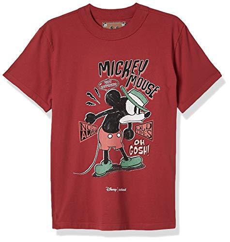Camiseta estampa esclusiva do Mickey, Colcci, Feminino, Vermelho (Vermelho Philly), M