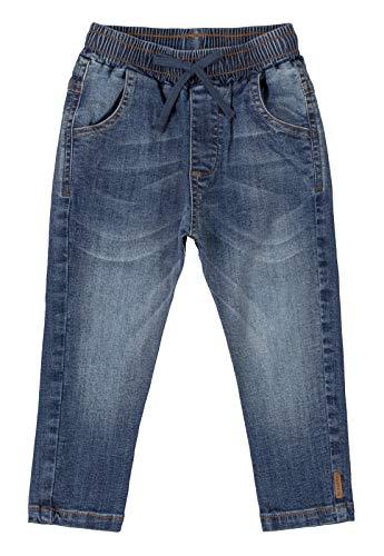 Calça Jeans com Lavagem, Up Baby, Meninos, Azul Escuro, 1