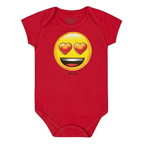 Body Emoji Apaixonado, Baby Marlan, Bebê Menina, Tomate, PB