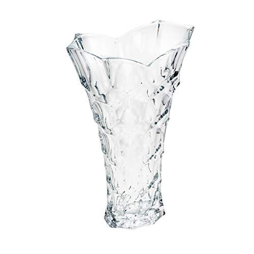 Vaso de Vidro Sodo-Cálcico com Titânio Honey Comb Rojemac Cristal Cristal