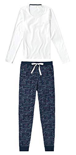 Pijama Longo Com Necessaire, Malwee Liberta, Feminino, Branco, XGG