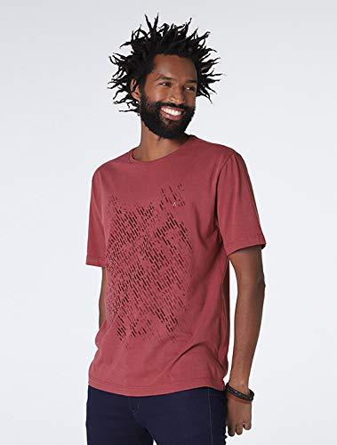 Camiseta Traços Pixel, Aramis, Masculino, Vinho, M