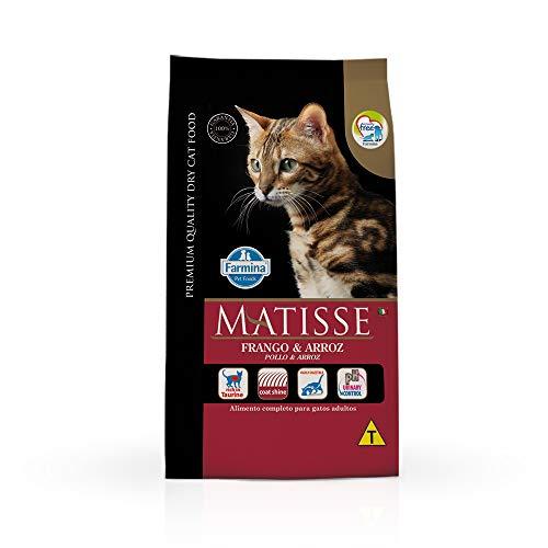 Ração Farmina Matisse para Gatos Adultos Sabor Frango e Arroz 800gr