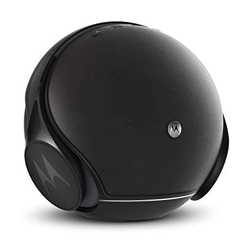 Caixa de Som Bluetooth com Fones de Ouvido 2-em-1, Motorola, Sphere Plus, SP003 A BK, Preto