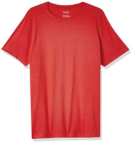 Camiseta, Taco, Gola Olimpica Basica, Masculino, Vermelho, M