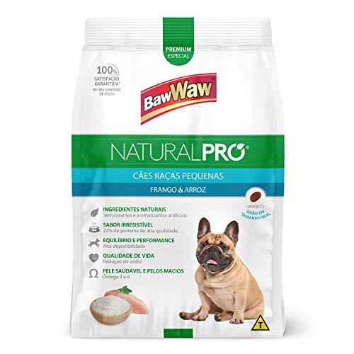 Baw Waw Natural Pró Alimento Para Cães Rpm Frango E Arroz - 10,1kg - Com Válvula Segurança