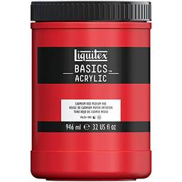 Liquitex Tinta Acrílica Basics 946ml 151 Cadmium Red Medium, 4332151