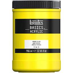 Liquitex Tinta Acrílica Basics 946ml 410 Primary Yellow, 4332410