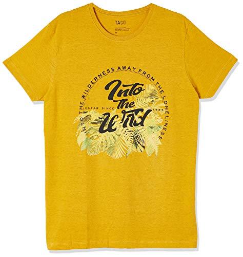 Camiseta, Taco, Gola Olimp.Est. Especial, Masculino, Amarelo (Escuro), GG