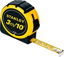 Stanley 30-608, Trena Global Plus, Amarelo/Preto, 3m