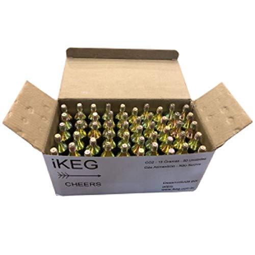 Kit de Cápsulas de Co2 para Ikeg 50 unidades