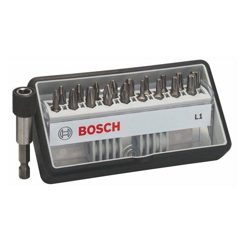 Bosch 2607002567-000, Jogo Bits L1 Extra-Hard, Cinza
