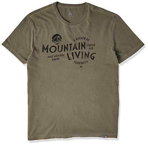 JAB Camiseta Mountain Living Masculino, Tam P, Olivia