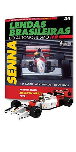 Mclaren Honda Mp4/7. Ayrton Senna - Lendas Brasileiras do Automonilismo. 34