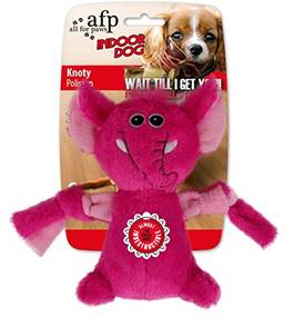 All For Paws 3065 Knoty Indoor Dog Brinquedo Pelúcia para Cachorro, cores sortidas