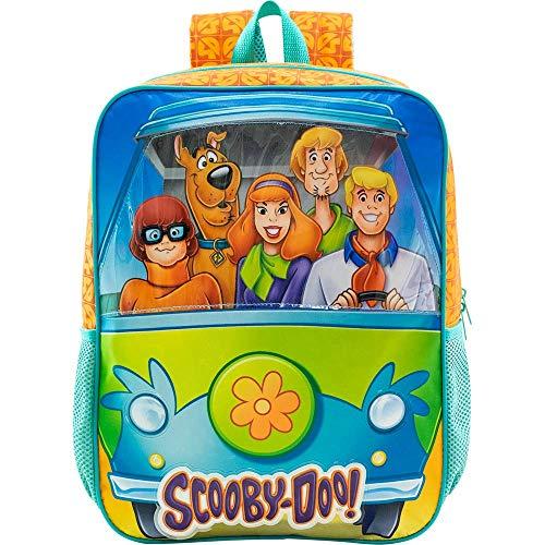 Mochila Escolar 16, Scooby-Doo, 8882, Laranja