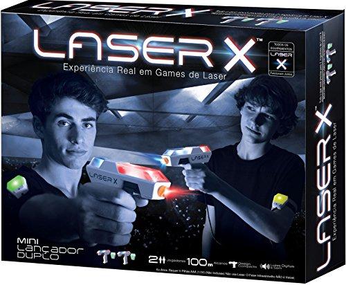 Laser X Lançador Mini Duplo Sunny