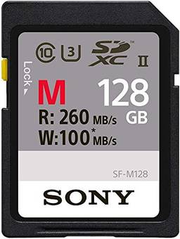 Cartão de Memória, Sony, Cartões SD, Preto, 128 GB