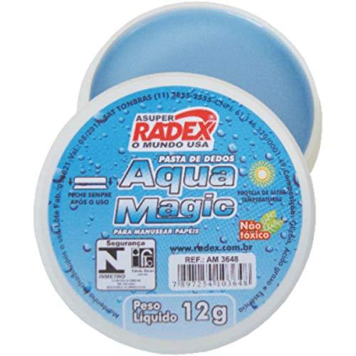 Radex AMAG-12, Umidificador de Dedo, Asuper Aqua Magic, Multicolor, pacote de 12