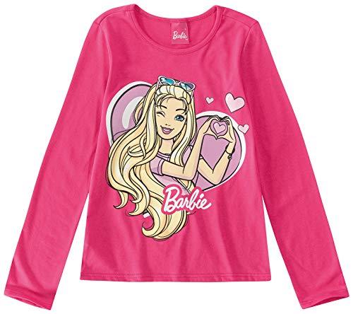 Blusa Barbie ,Malwee Kids, Meninas, Pink, 6