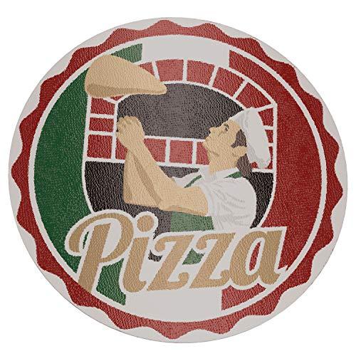 Tabua De Vidro Para Pizza Pizzaiolo Euro Decorado