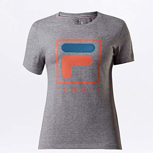 Camiseta Soft Urban, Fila, Feminino, Mescla/Coral, GG